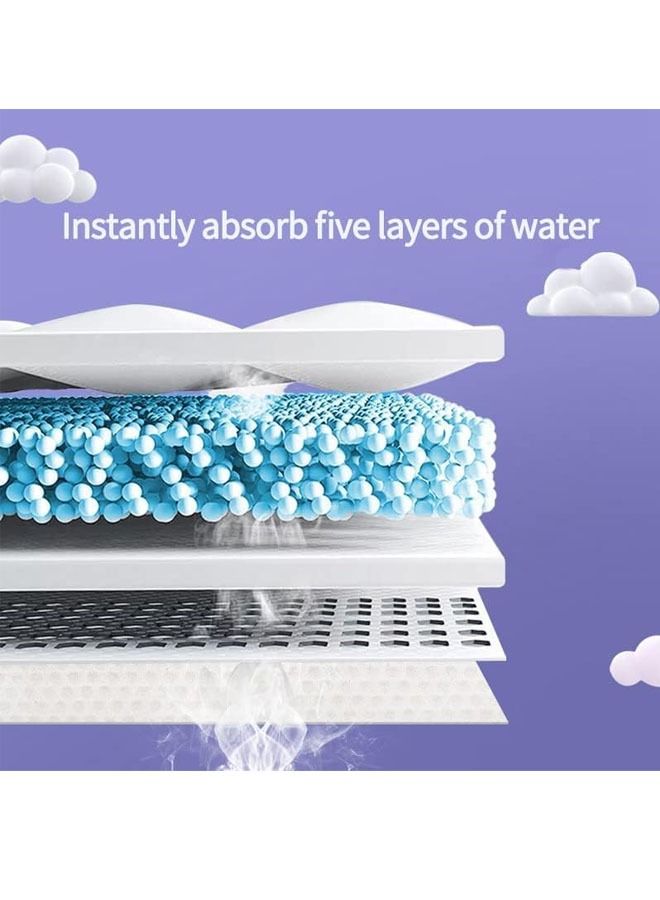 Disposable Dog Diapers Female Super Absorbent Doggie Diaper Puppy Diapers Leak-Proof Fit Cat Diapers for Doggy in Heat Excitable Urination Incontinence Training(L) - Image 4