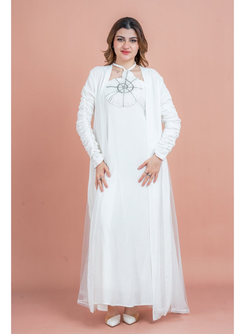 اكسا طقم ملابس محتشمة فريد من قطعتين - Image 1