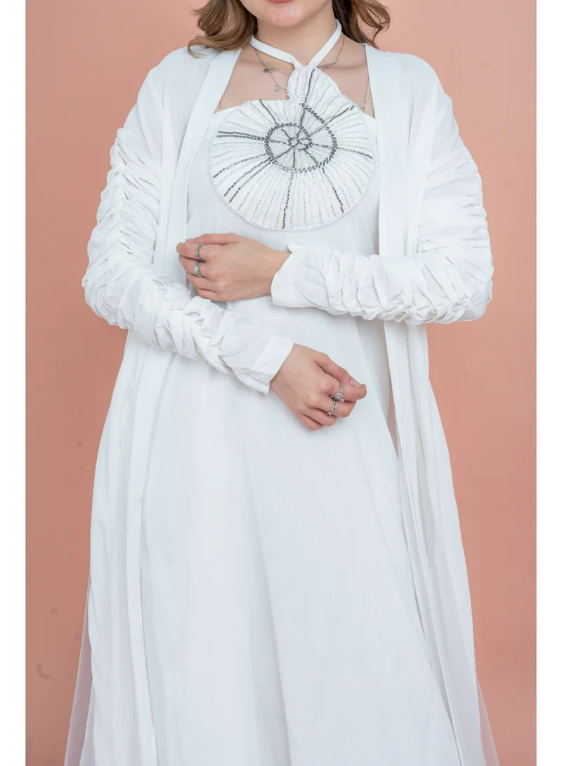 Ikkxa  Two Pieces Unique Modest Outfit for Women | Best Price UAE