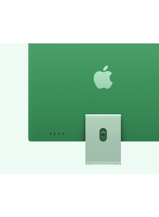 Apple 24-inch iMac MD2Q4 with Retina 4.5K Display, M4 Chip 10-Core CPU 10-Core GPU Processor/24GB RAM/512GB SSD/macOS English Green - Image 3