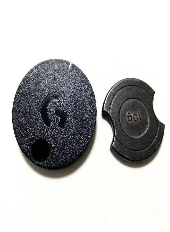 LZYDD وزن بديل LZYDD 10 جرام مع غطاء باب الوزن لفأرة الألعاب اللاسلكية Logitech G403/G703/G903/G502/G Pro (وزن أسود + باب) - Image 1