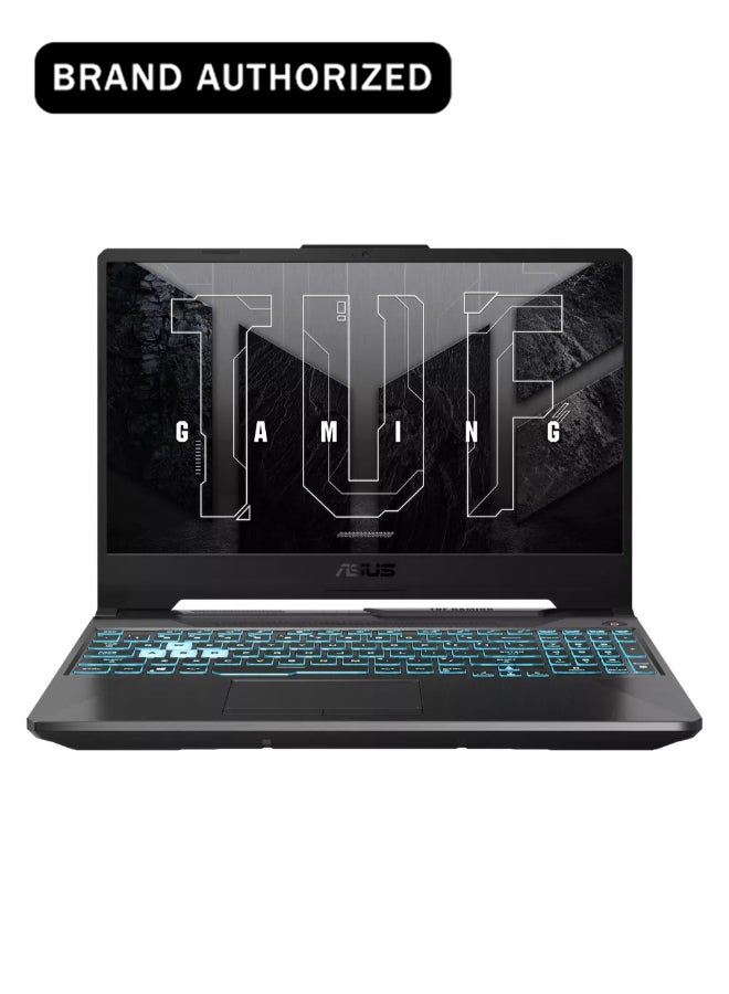ASUS TUF Gaming A15 Gaming Laptop, AMD Ryzen 7 170 Processor, 16GB RAM, 512GB SSD, 4GB NVIDIA RTX 3050, 15.6" FHD 144Hz Display, Windows 11 Home, Backlit English & Arabic Keyboard, Graphite Black, 1 Year Warranty | FA506NCQ-HN041W Graphite Black - Image 1