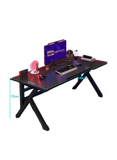 Gaming table,Home Office Desk,K-Shaped Gaming Desktop Computer Desk, Simple Game Table for Home Bedroom Table, for Home Office Desks & Workstations Student Writing Study Table(140 * 60 * 75CM) - pzsku/Z34D1DA04894AF0287992Z/45/_/1706523963/aa2beb7c-eedd-4bd6-b403-645fd4839e23