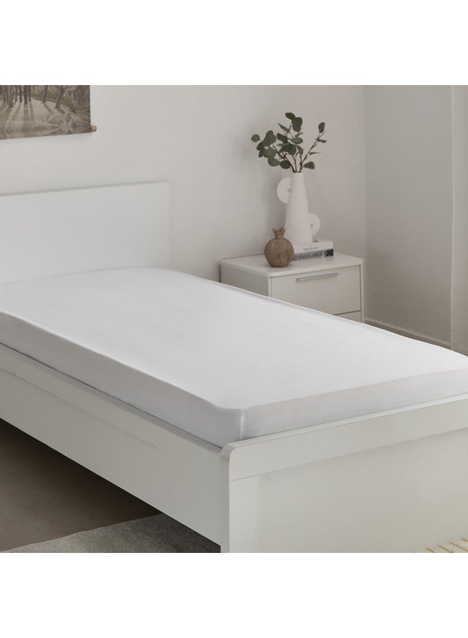 Home Box Essential Cotton Single Fitted Sheet 90 x 200 x 36 cm  - Image 1