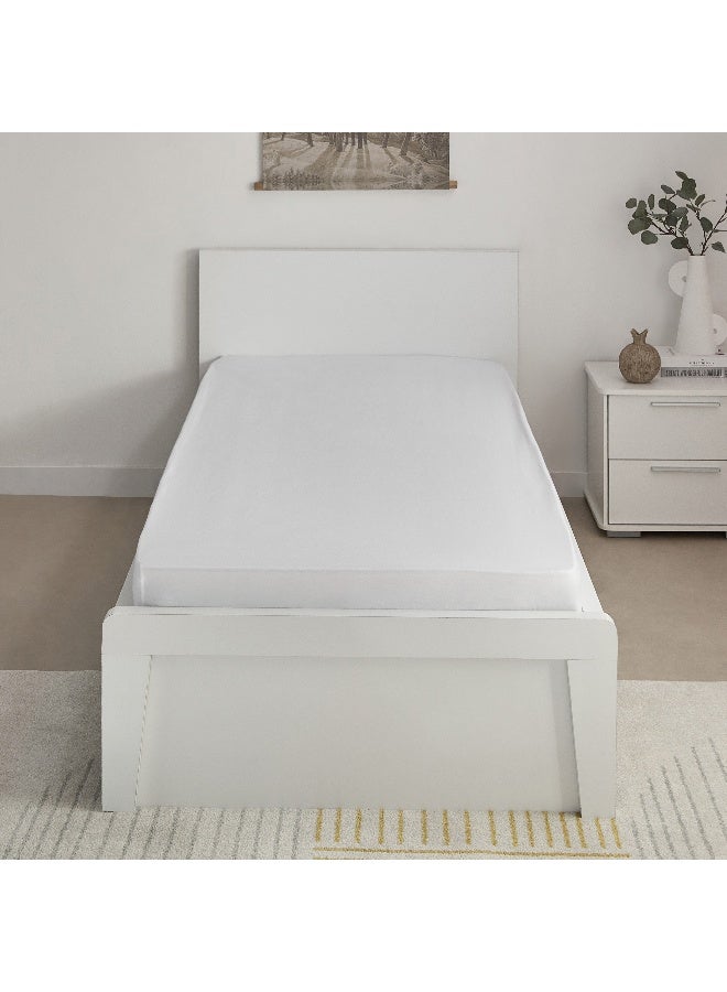 Home Box Essential Cotton Single Fitted Sheet 90 x 200 x 36 cm  - Image 4