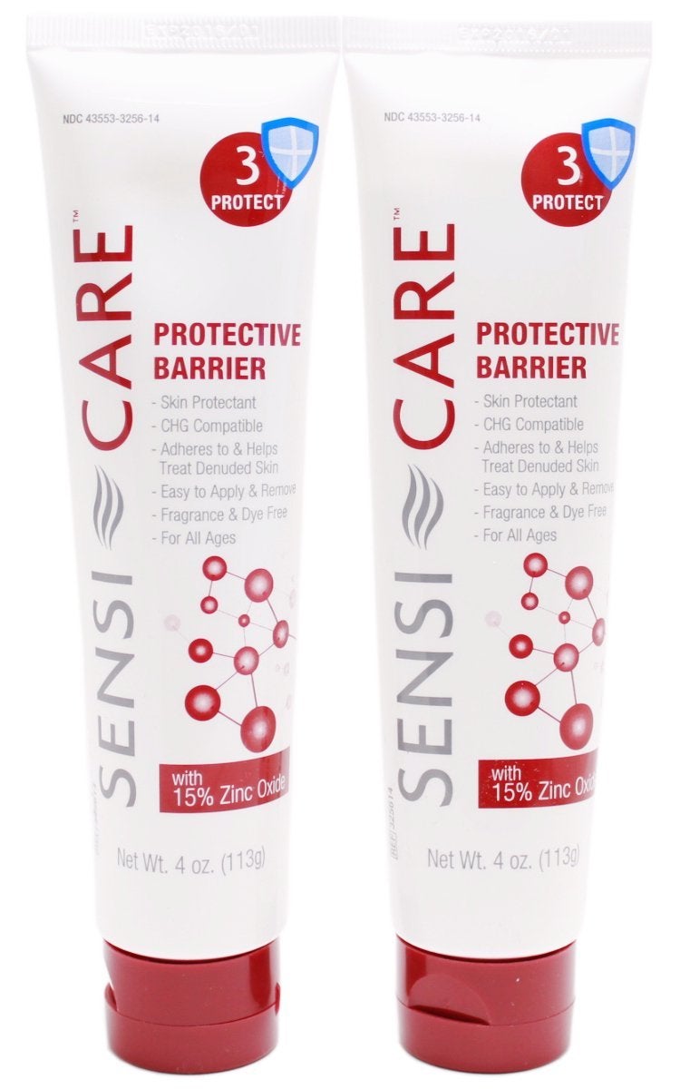 convatec Medline Remedy Specialized Protect Zinc Oxide Paste Skin Protectant 4 oz Tube Pack of 2 Tubes