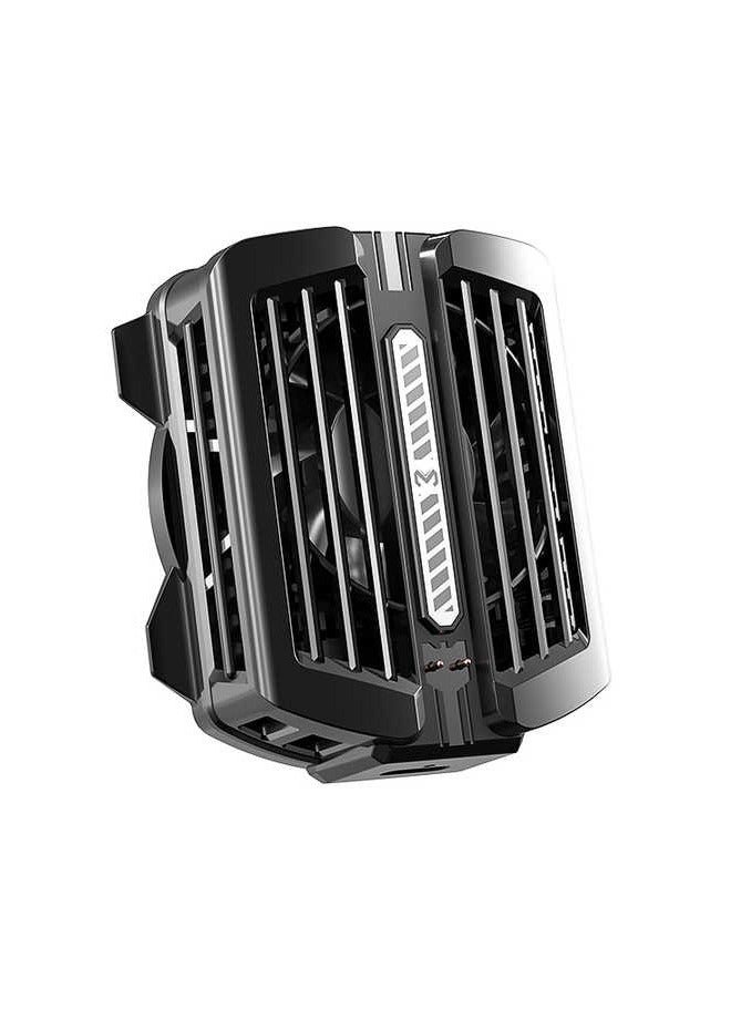 MEMO CX12 Magnetic Mobile Cooler Mobile Phone Radiator Phone Cooling Fan Case Cold Wind Handle Fan for PUBG With Battery Option - Image 1