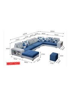 Comfynest New Model Sofa Set 7 Seater Unique Design Perfect For your Living Room  - Image 2