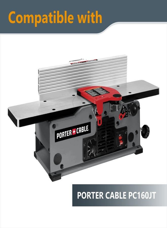POWERTEC 6 Inch Jointer Blades for Porter Cable PC160JT Jointer, Replacement for PC37072 Jointer Knives, Set of 2 (148015) - Image 4