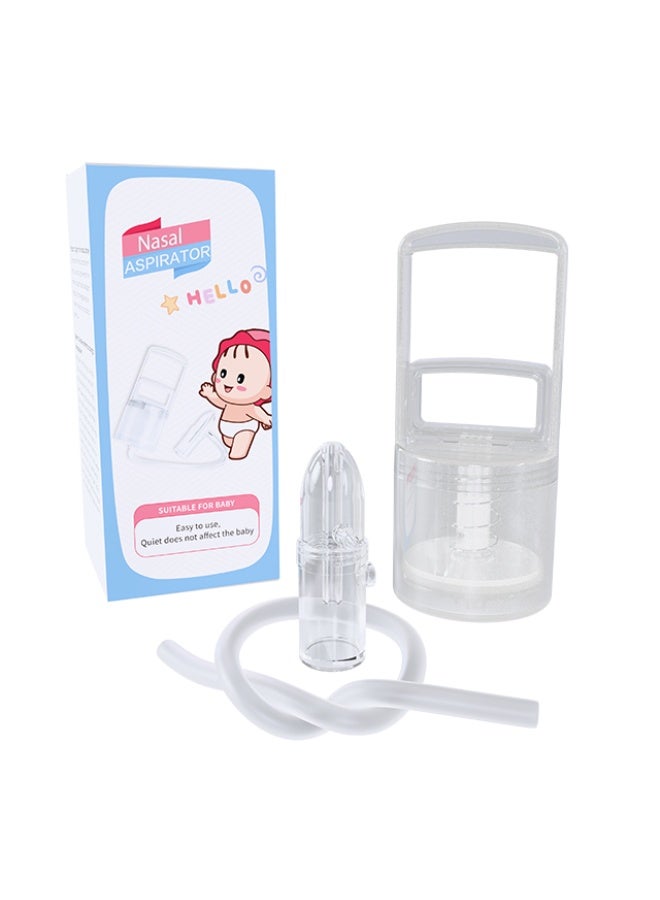 Tanyaz Nasal Aspirator for Baby, Portable Hand Puller Nose Sucker, Quiet Suction Easy to Operate, Reusable, Soft Silicone Nose Cleaner for Fast and Effective Relief of Nasal Congestion in Infant - Image 1