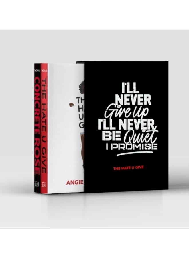 Angie Thomas Box Set: The Hate U Give and Concrete Rose 