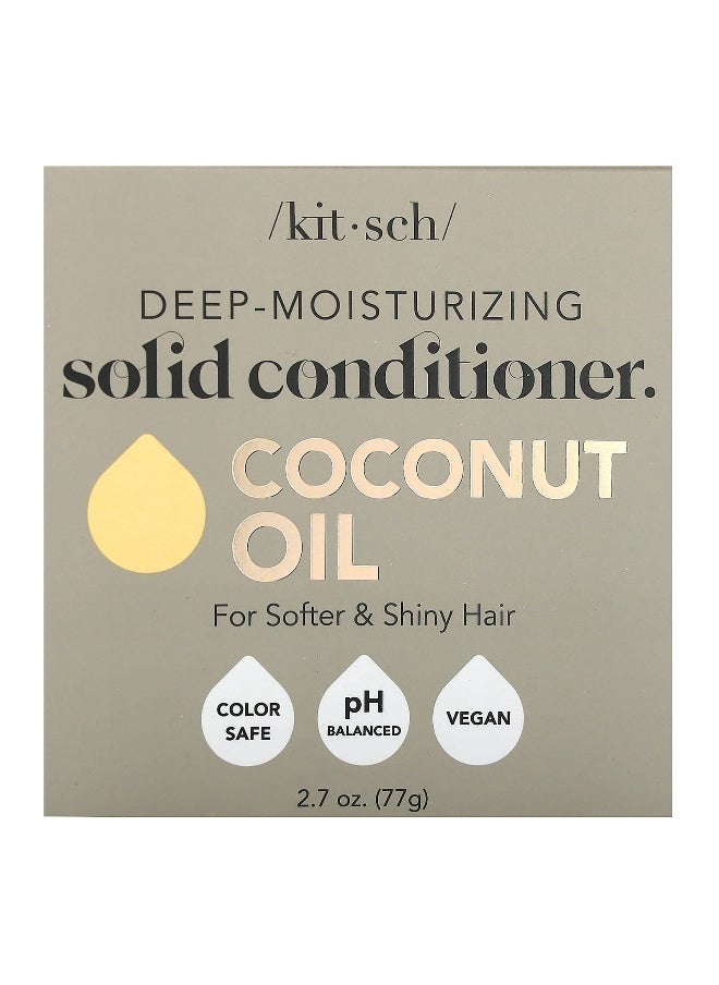 Kitsch Kitsch, Deep-Moisturizing Solid Conditioner Bar, Coconut Oil, White Tea & Coconut, 1 Bar, 2.7 oz (77 g)  - Image 1