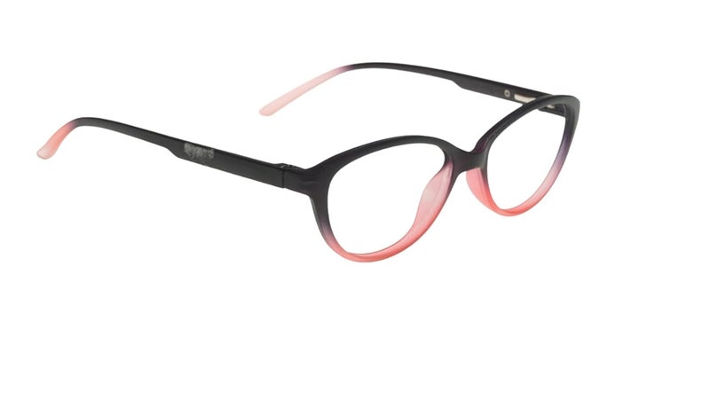 Lens + Lensplus Cateye Shape TR Full Rim Eyeglasses with Lightweight Unisex Eyewear for Men & Women | Stylish Computer & Daily Use Frame - Image 3