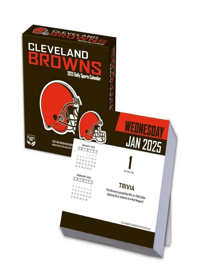 Turner Licensing Turner Sports Cleveland Browns 2025 Box Calendar (25998053035) - Image 1