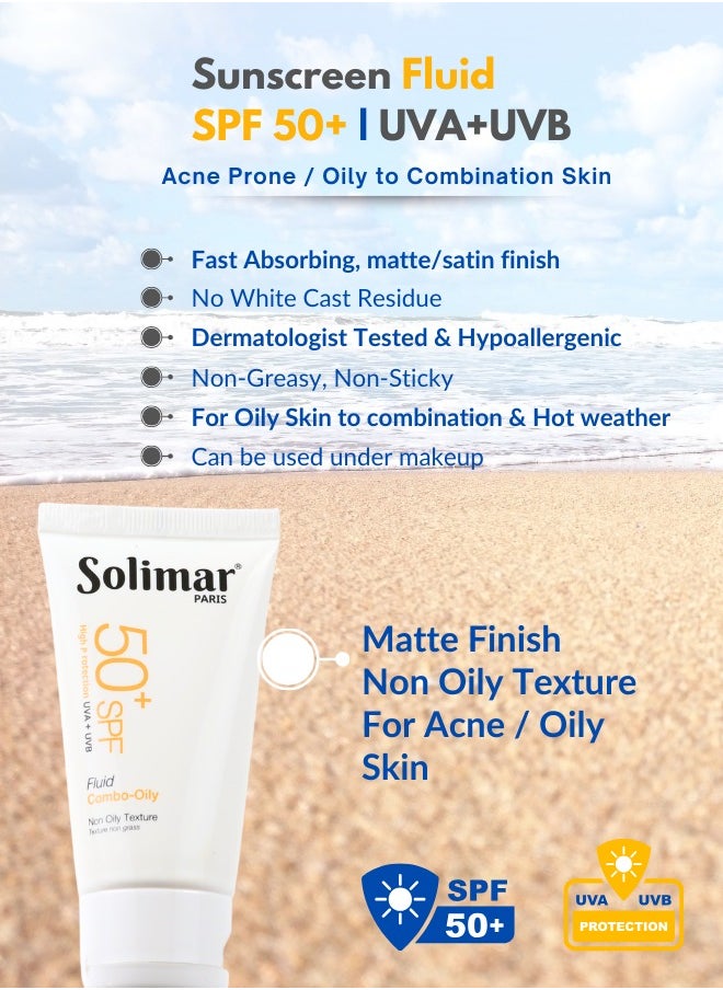 Sun Block SPF 50+ Fluid 50ml