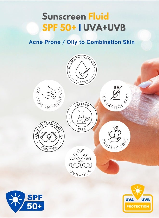 Sun Block SPF 50+ Fluid 50ml