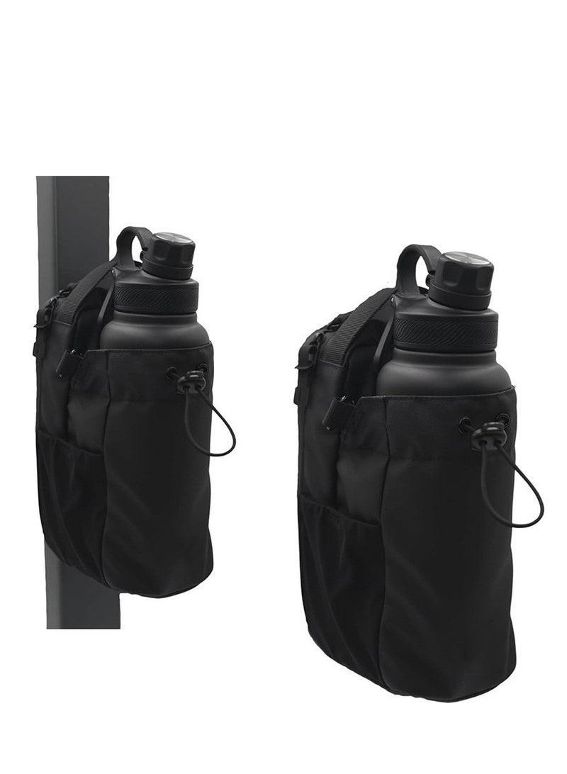 Magnetic Fitness Bag for Men & Women | CSling Bottle with Magnetic Attachment, Water Bottle Pouch & Gym Organizer for Travel Essentials, Sports Gear, Workout Routine - Durable Commute Backpack - Image 1