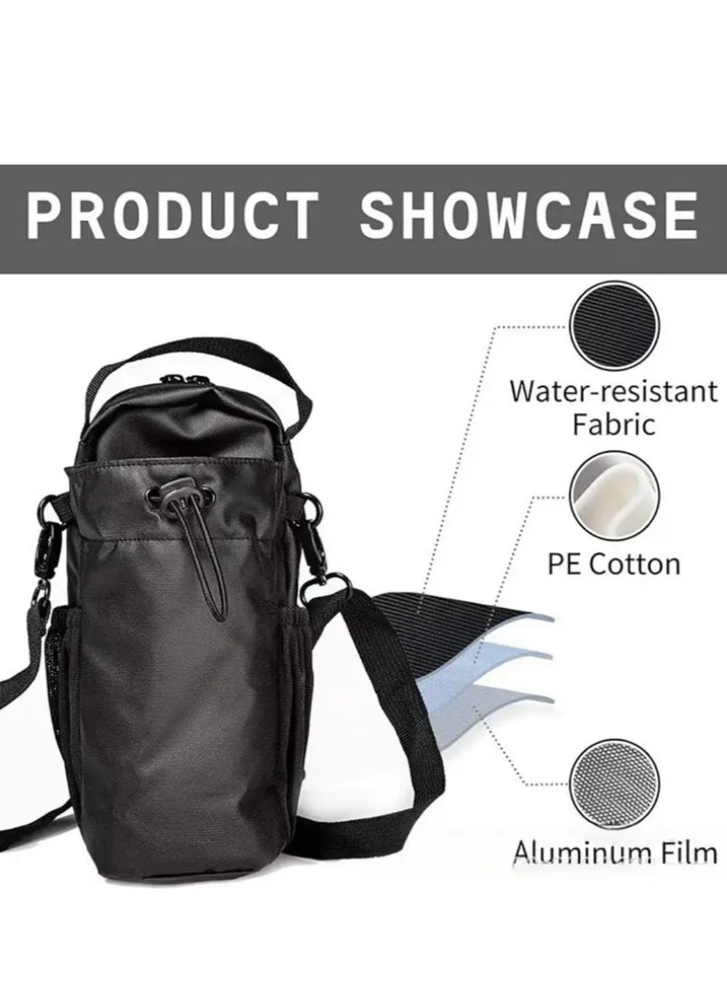 Magnetic Fitness Bag for Men & Women | CSling Bottle with Magnetic Attachment, Water Bottle Pouch & Gym Organizer for Travel Essentials, Sports Gear, Workout Routine - Durable Commute Backpack - Image 2