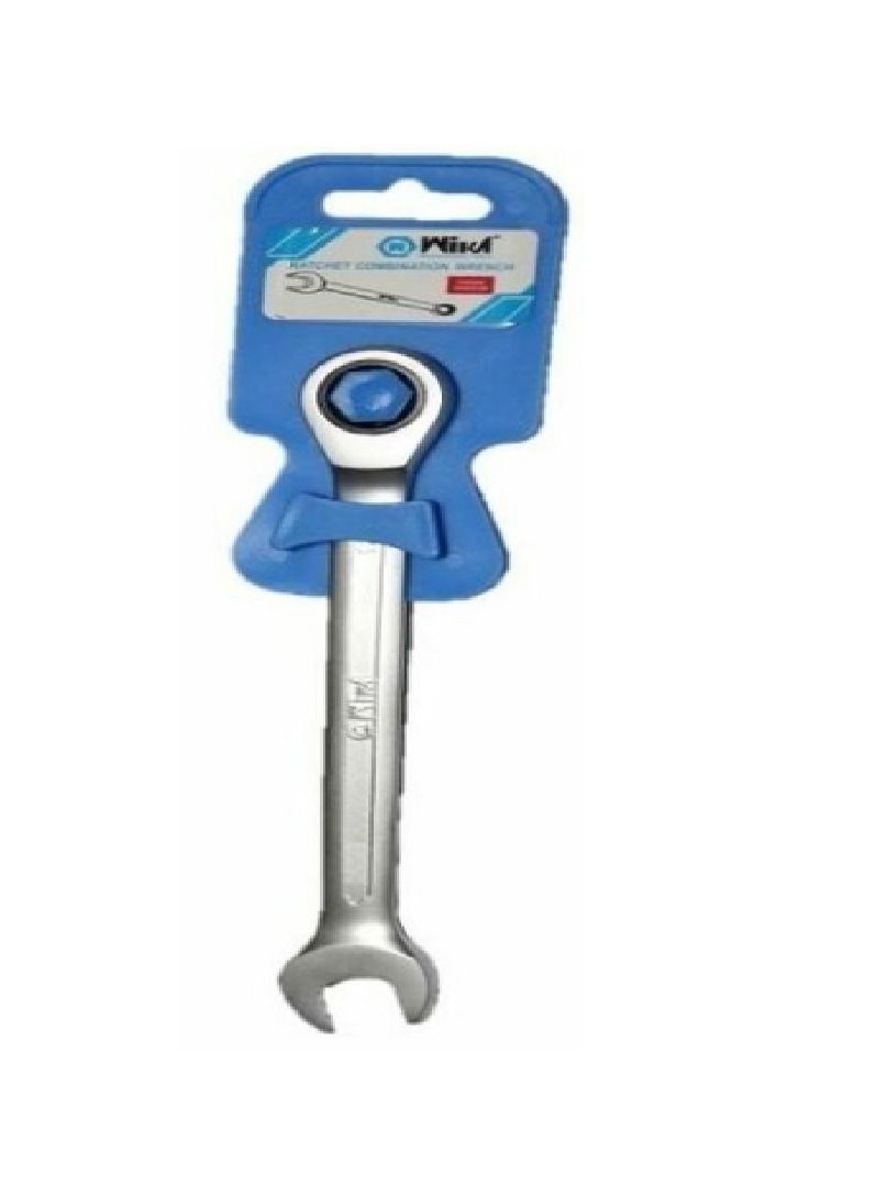 Wika Ratchet Combination Spanner, WK16119, Forged Steel, 19MM
