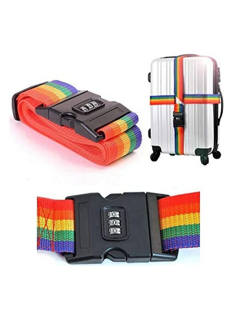 CJSJ Luggage Strap Belt 3 Digits Combination Lock - Image 2