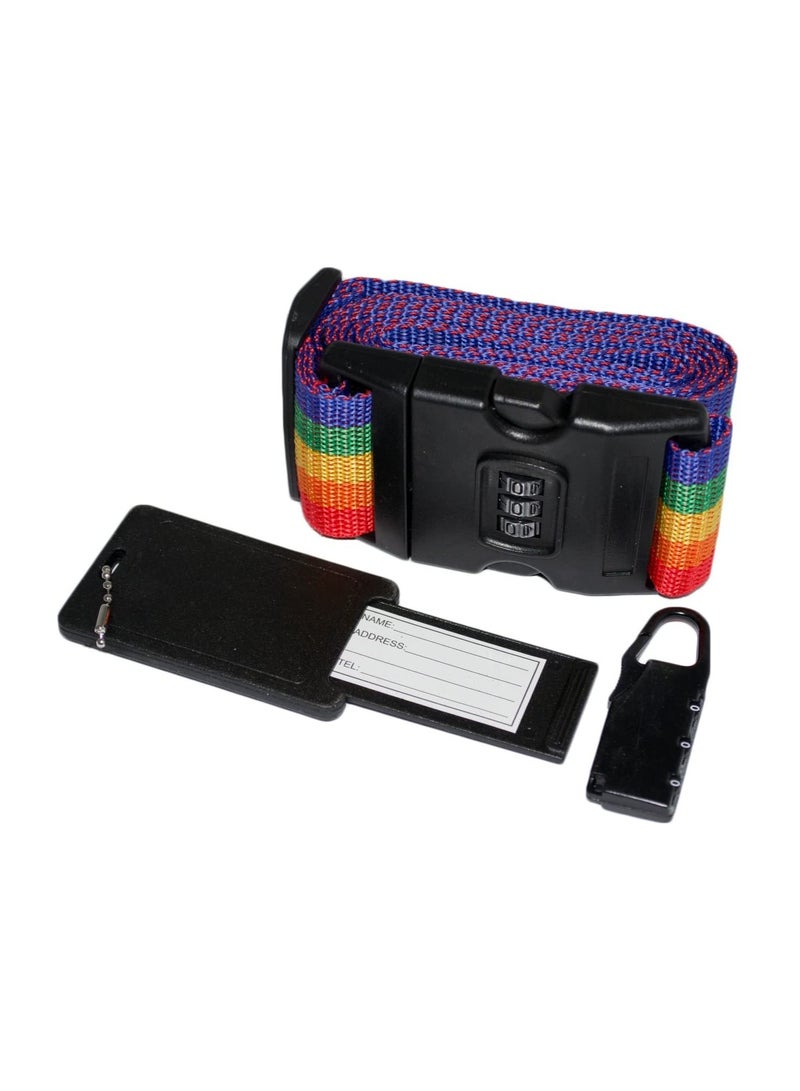 CJSJ Luggage Strap Belt 3 Digits Combination Lock - Image 1