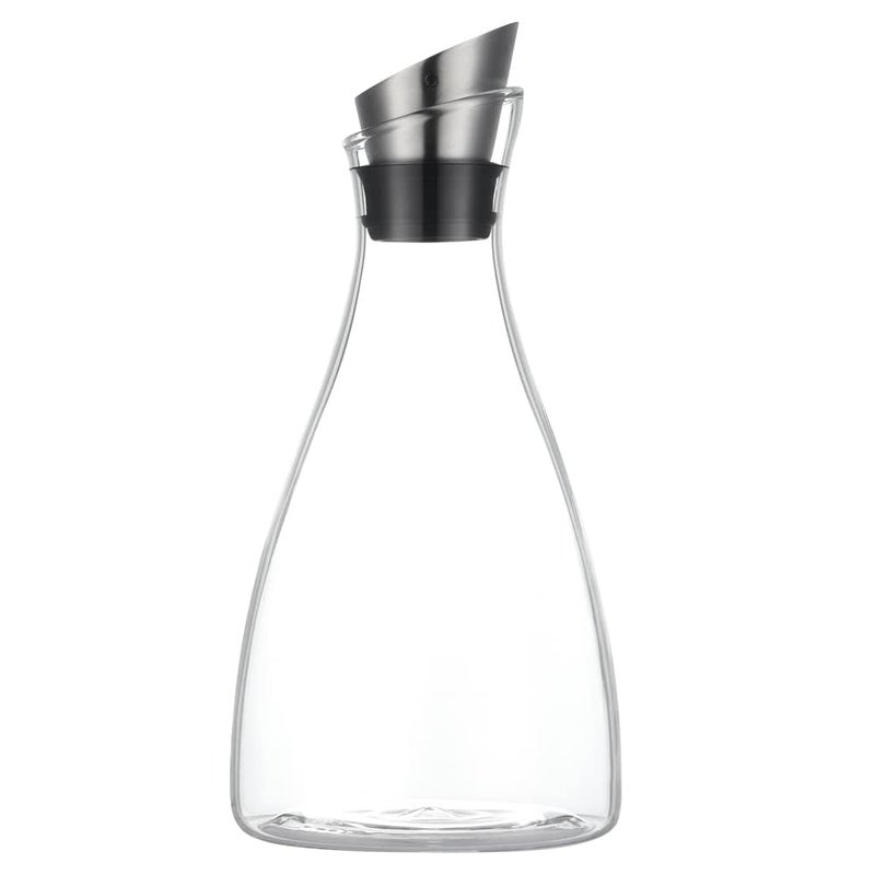 50 Ounces Borosilicate Glass Carafe with Lid Glass Pitcher for HotCold Water Ice Tea and Lemonade Beverage