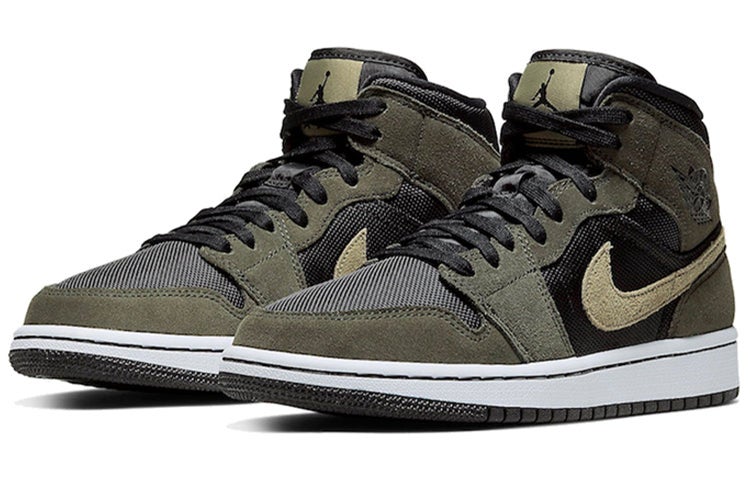 Jordan (WMNS) Air Jordan 1 Mid 'Olive' - Image 3