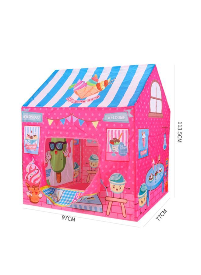 Candy house children's tent size 114*97*77cm with 50 balls - Image 1