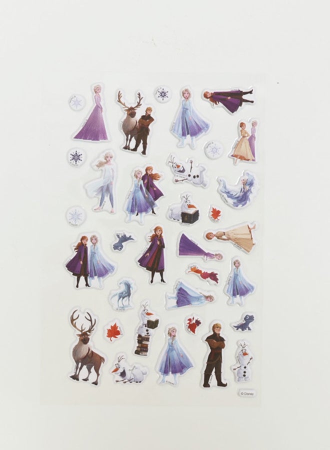 ديزني كتاب انشطه فروزن مع 2 الوان - Image 3