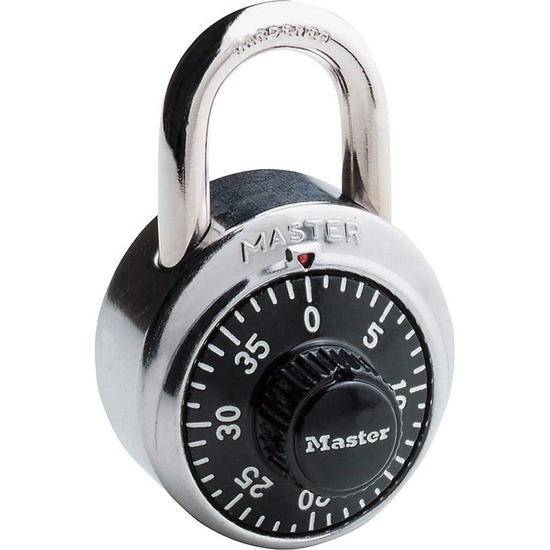 Master Lock Master Lock 1500D Locker Lock Combination Padlock, 1 Pack, Black  - Image 5