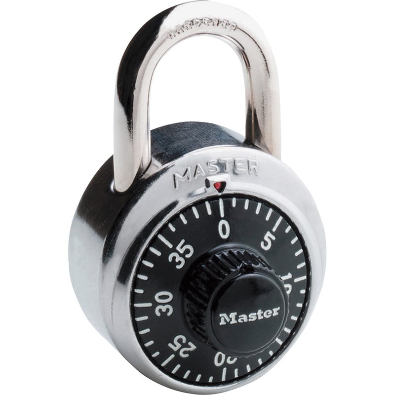 Master Lock Master Lock 1500D Locker Lock Combination Padlock, 1 Pack, Black  - Image 2