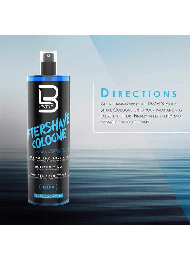 L3 مجموعة جل الحلاقة وبلسم ما بعد الحلاقة من المستوى 3 - يهدئ الاحمرار والتهيج - مرطب ومنعش لبشرتك - جل حلاقة بالموس - غير مسبب للتهيج - رائحة منعشة - Image 5
