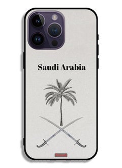 Tolwak Apple iPhone 14 Pro Max Protective Case Kingdom Of Saudi Arabia Sign Art  - Image 2