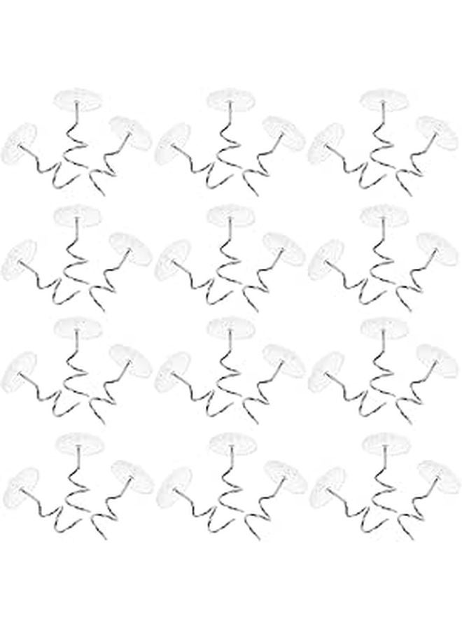 Stainless Steel Spiral Pins 50pcs Upholstery Twist Pins for Sofa Bed Fabric Covers - Image 1