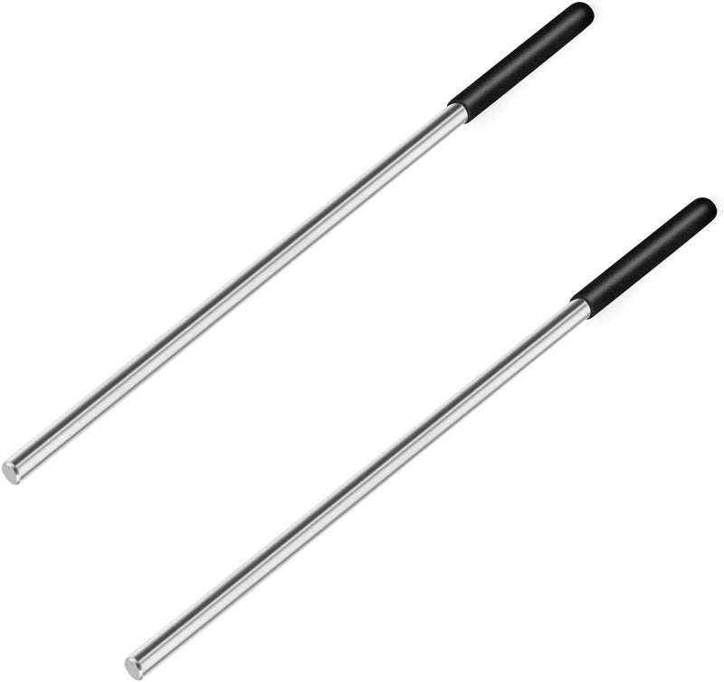 L Continue 2 Pack Winding Rods with Random Antiskid Handle, Used for Garage Door Torsion Spring and Many More Black. - Image 1