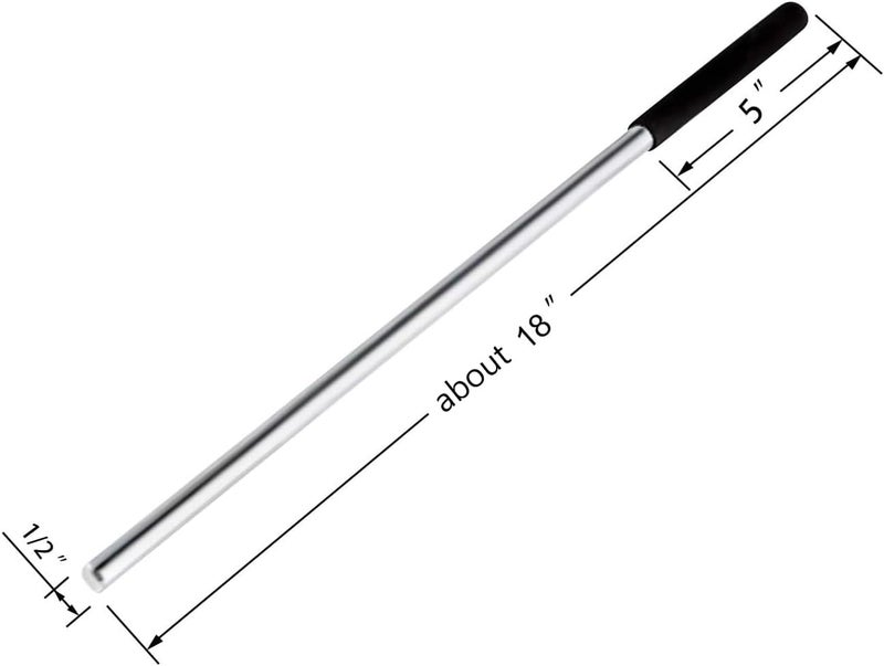 L Continue 2 Pack Winding Rods with Random Antiskid Handle, Used for Garage Door Torsion Spring and Many More Black. - Image 2