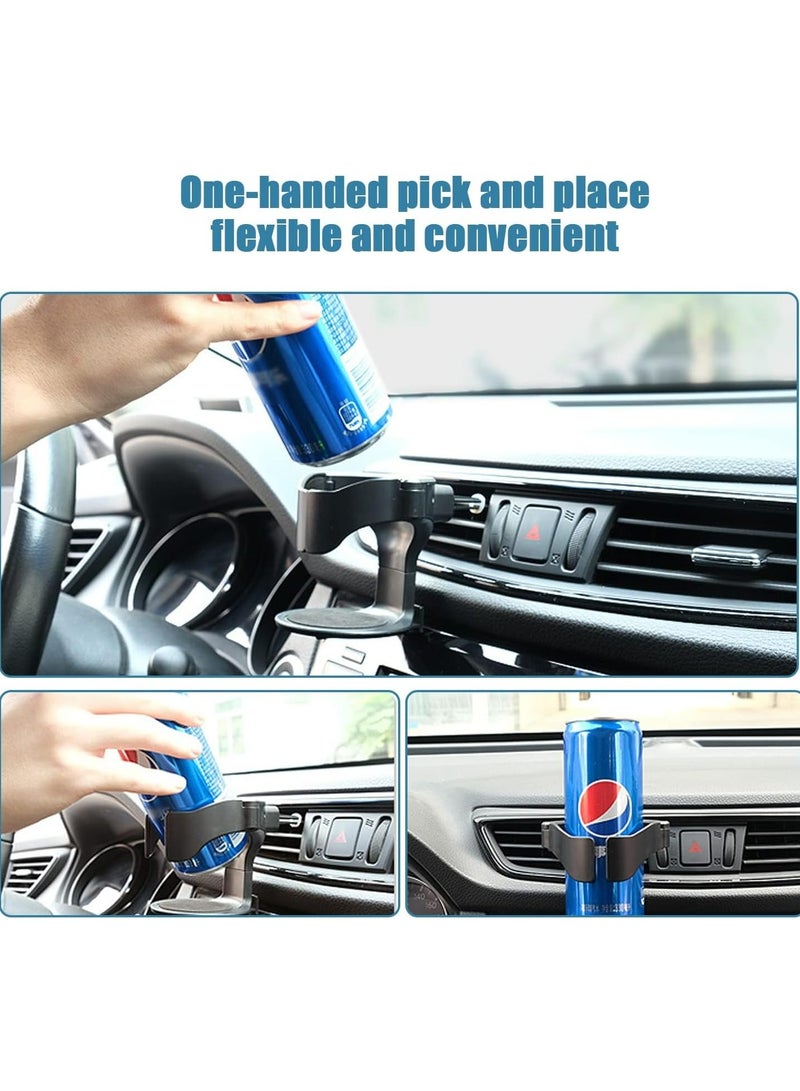 Oasisgalore 2PCS Car Cup Holder Adjustable Air Vent Can Holder Sturdy and Light Vehicle Cup Holder Conditioner Vent Drink Stand - Image 3