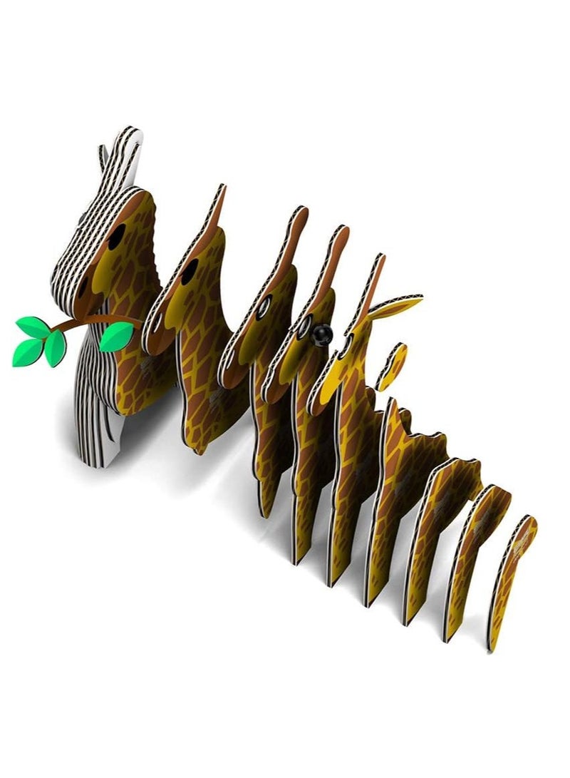 EUGY 3D Giraffe Puzzle - Unique Animal Model Kit for Kids and Adults - Image 3