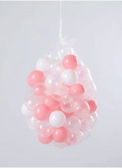 Pink/White/Transparent-50pcs