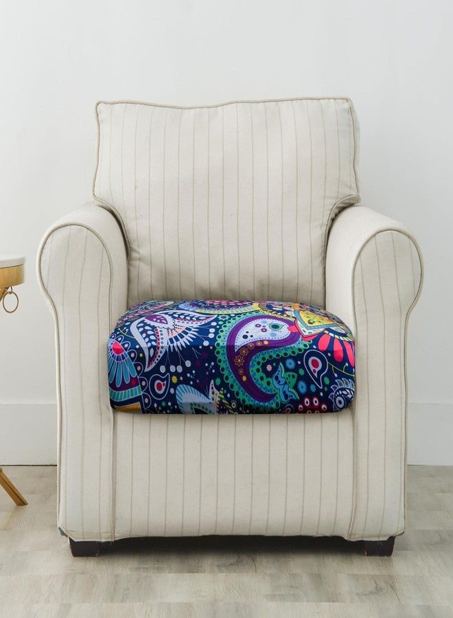 FORCHEER Sofa Cushion Covers, Stretch Printed Seat Cushion Protector Sofa Couch Cushion Cover Couch Seat Slipcovers Washable Furniture Protector(1PC,Style 1) - Image 2