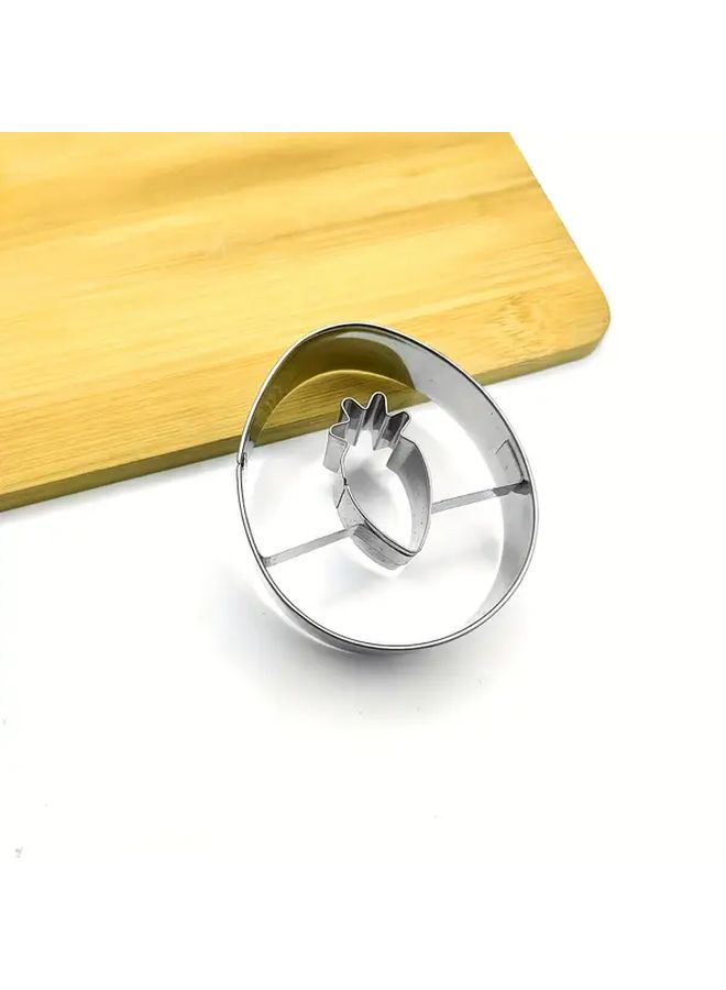 4pcs Easter Cookie Cutter Set Pastry Biscuit Mold Baking Tools Kitchen Accessories - Image 2