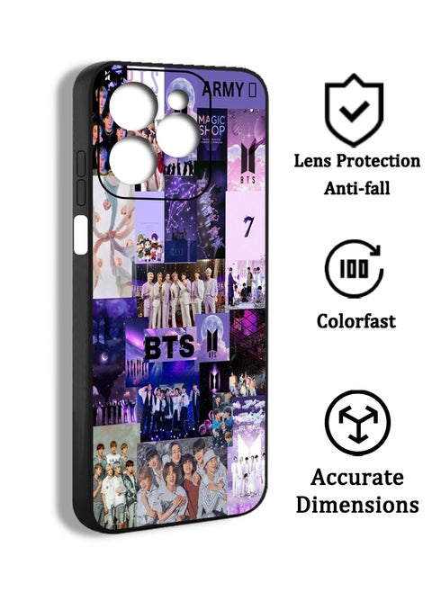 Phone Case Cover BTS Band South Korea Tecno Spark Go 2024 LLF01 With Print