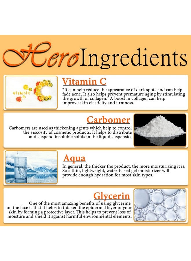 Herbdiva Vitamin C Face Gel To Gives Skin a Youthful Glow,500G - Image 4