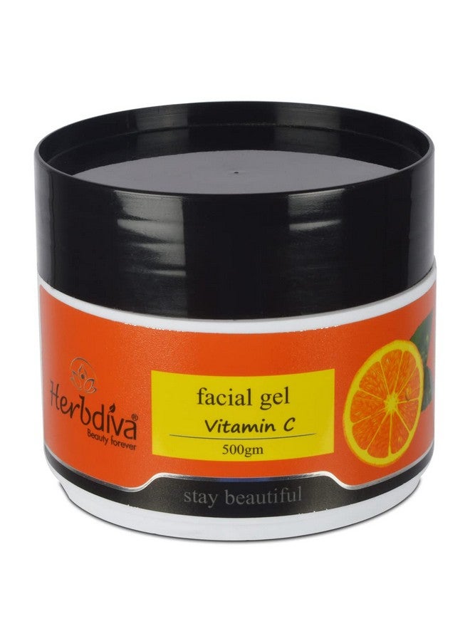 Herbdiva Vitamin C Face Gel To Gives Skin a Youthful Glow,500G - Image 1