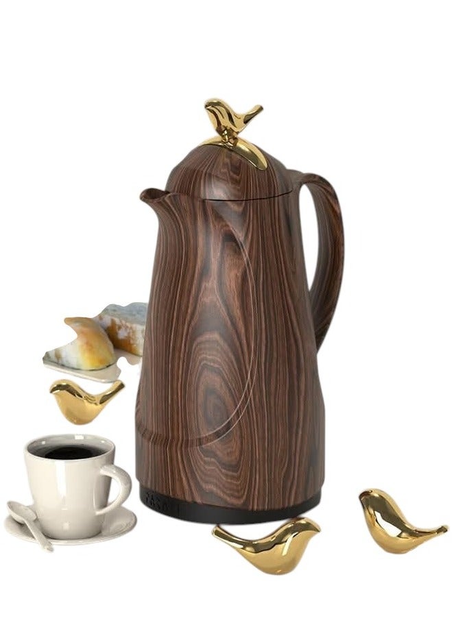 طرمس شاي بسعة 0.85 لتر، مادة عالية الجودة - Image 1