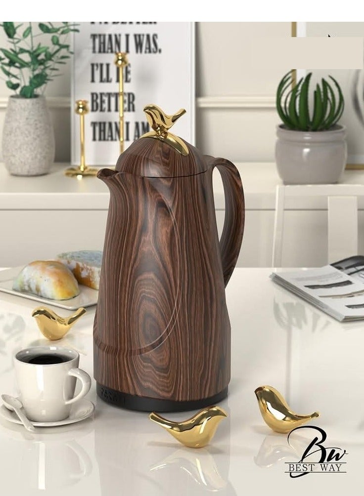 طرمس شاي بسعة 0.85 لتر، مادة عالية الجودة - Image 2