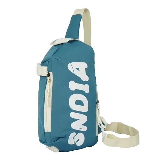 SNDIA Sling Bag for Men Stylish Crossbody Backpack for Men & Women, Messenger Bags, Casual Shoulder Bag, Chest Bag (Teal, 31x15x18cm) - Image 1
