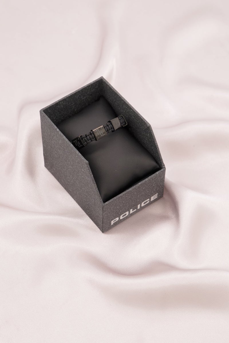 POLICE Women Shiny Fashion Bracelet, Black  - Image 3