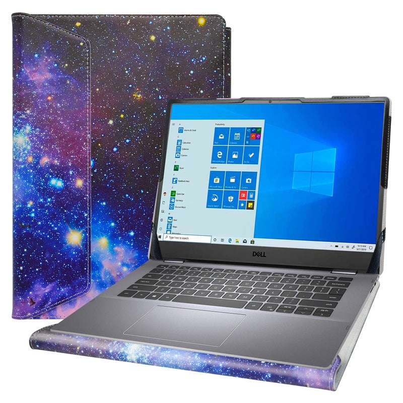 Alapmk Protective Case for Dell Inspiron 14 2-in-1/Inspiron 14 Plus & ThinkPad T14s/ThinkPad P14s 14" Galaxy - Image 1