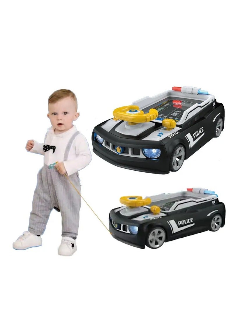 Adventure Car Simulator Police Model –  handheld electronic game console for Kids with Music and Interactive Driving Fun - Image 1